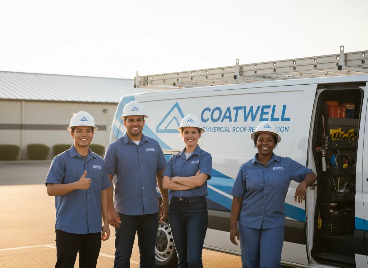 Commercial roof coating company in Clark, SD